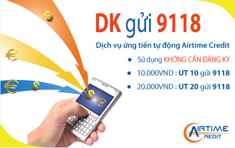 Airtime Credit – Dịch vụ Ứng tiền tự động Airtime Credit – Dịch vụ Ứng tiền tự động